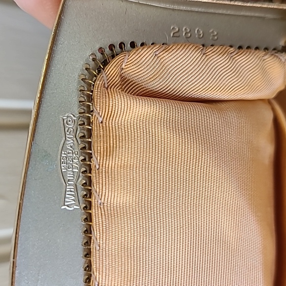 Vintage Gold Mesh Whiting and Davis Purse - Picture 8 of 13